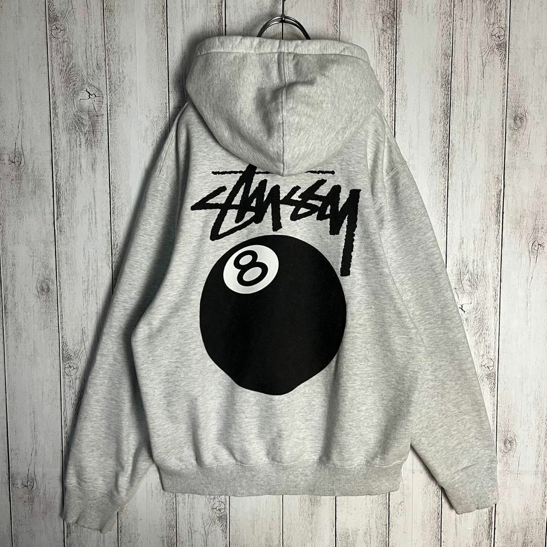 STUSSY - 【超人気モデル】ステューシー☆エイトボール入りパーカー 8