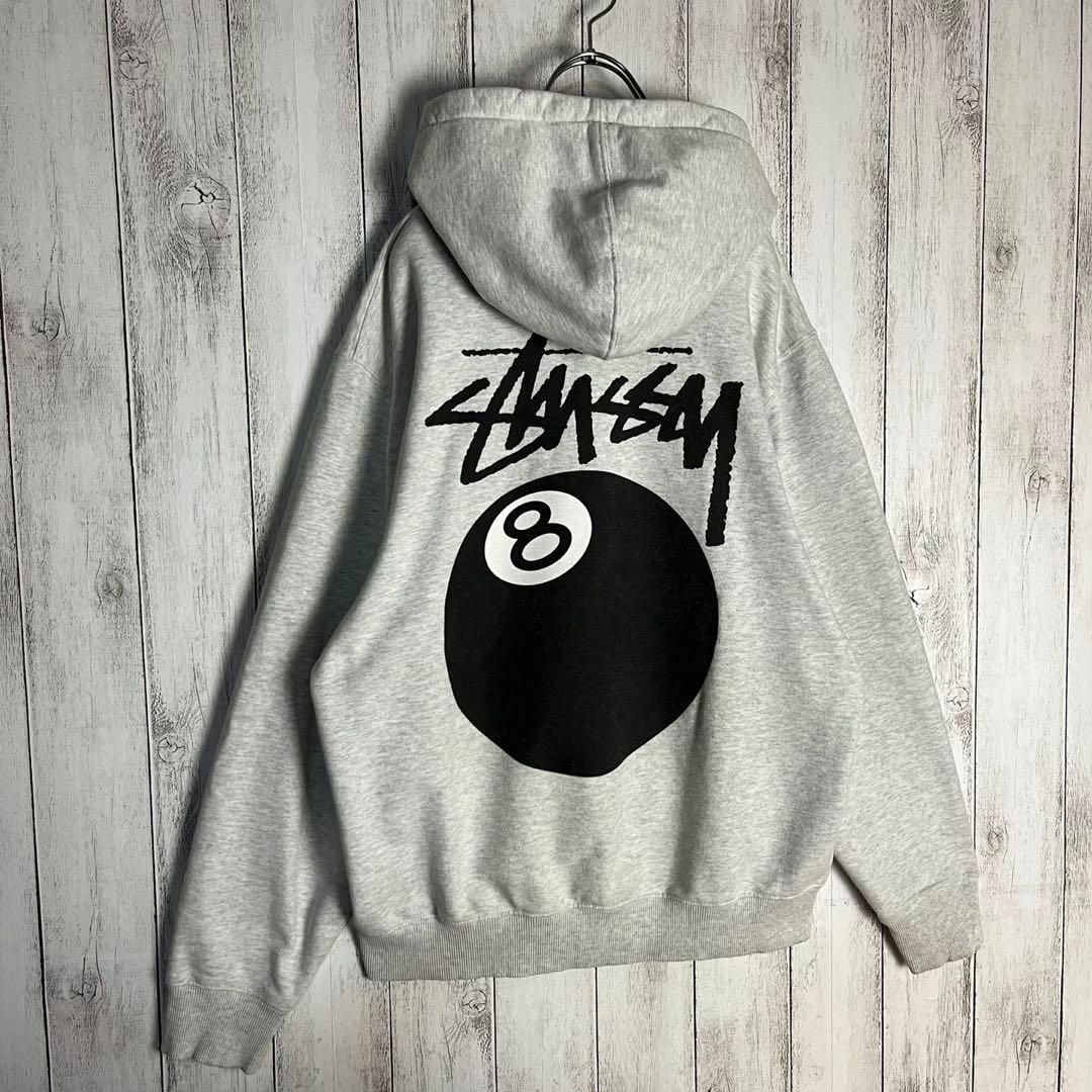 STUSSY - 【超人気モデル】ステューシー☆エイトボール入りパーカー 8