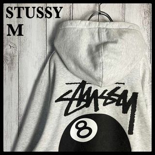 STUSSY - 【超人気モデル】ステューシー☆エイトボール入りパーカー 8