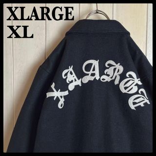 XLARGE - 【希少モデル】エクストララージ☆両面刺繍ロゴコーデュロイ
