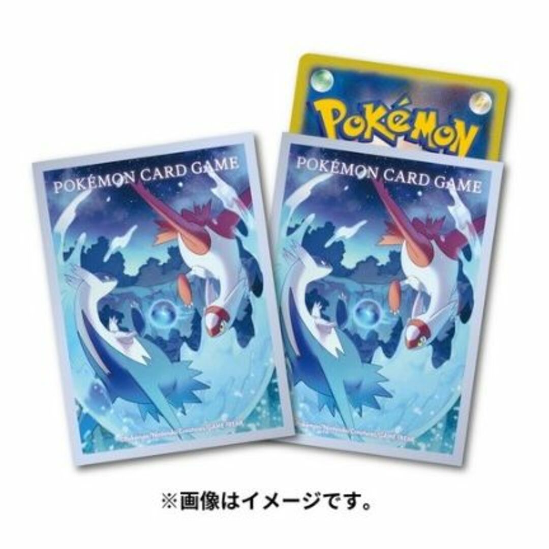 ポケモン(ポケモン)の【ラティアス・ラティオス】デッキシールド ポケモンカードゲーム 4個セット エンタメ/ホビーのトレーディングカード(カードサプライ/アクセサリ)の商品写真