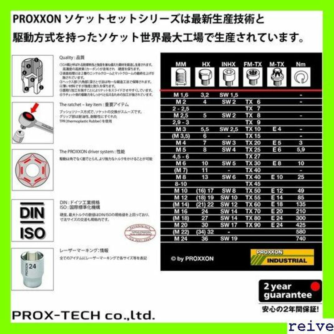 ☆在庫処分 プロクソン PROXXON ディープソケット .83542 236 インテリア/住まい/日用品のインテリア/住まい/日用品 その他(その他)の商品写真