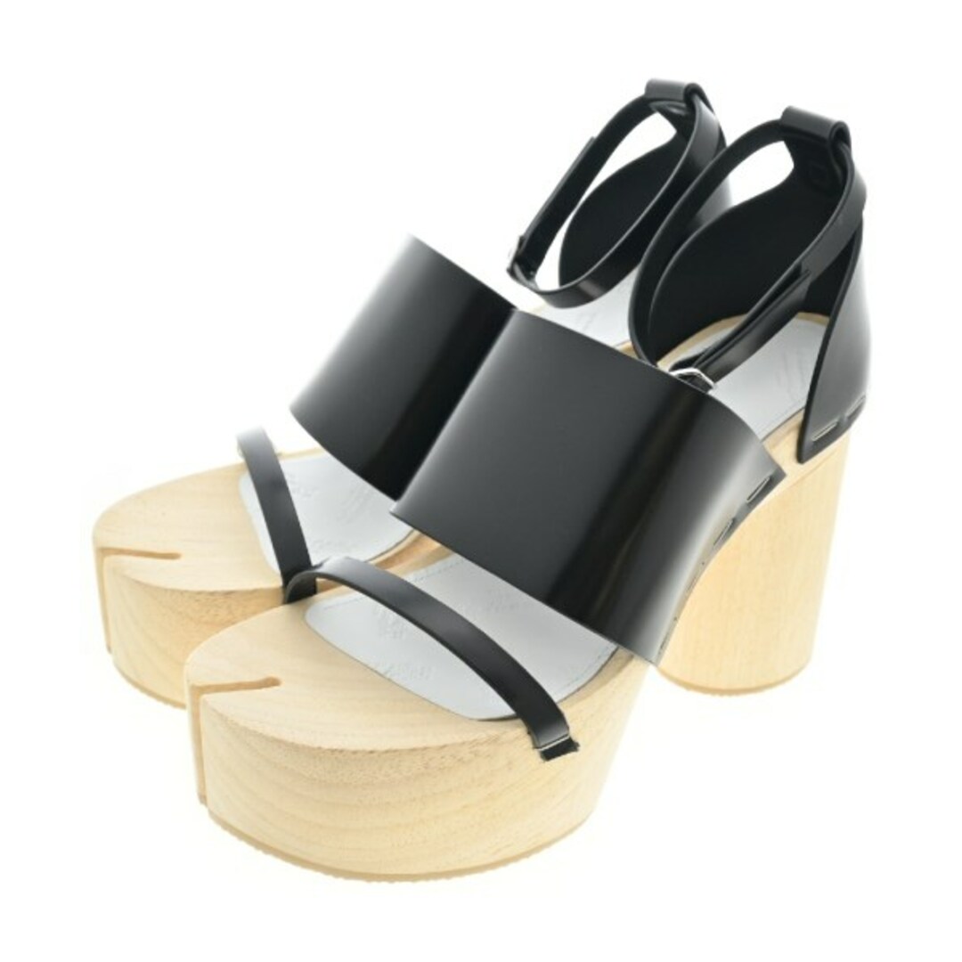 Maison Margiela サンダル EU40(26.5cm位) 黒 【古着】【中古】 レディースの靴/シューズ(サンダル)の商品写真