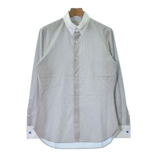 ユナイテッドアローズ(UNITED ARROWS)のUNITED ARROWS ドレスシャツ -(M位) グレー系(ストライプ) 【古着】【中古】(シャツ)