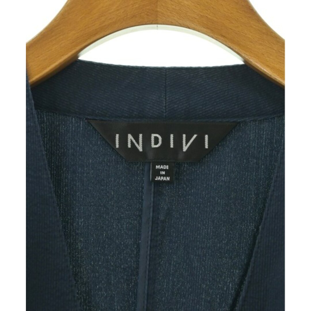 INDIVI(インディヴィ)のINDIVI インディヴィ ジャケット（その他） 38(M位) 紺 【古着】【中古】 レディースのジャケット/アウター(その他)の商品写真