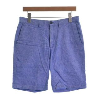 バナナリパブリック(Banana Republic)のBANANA REPUBLIC ショートパンツ 30(M位) 青 【古着】【中古】(ショートパンツ)