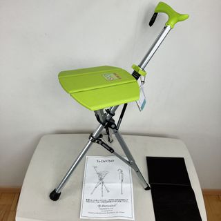 未使用　82cm ステッキチェア　Ta−Da Chair 杖　折りたたみ椅子(折り畳みイス)