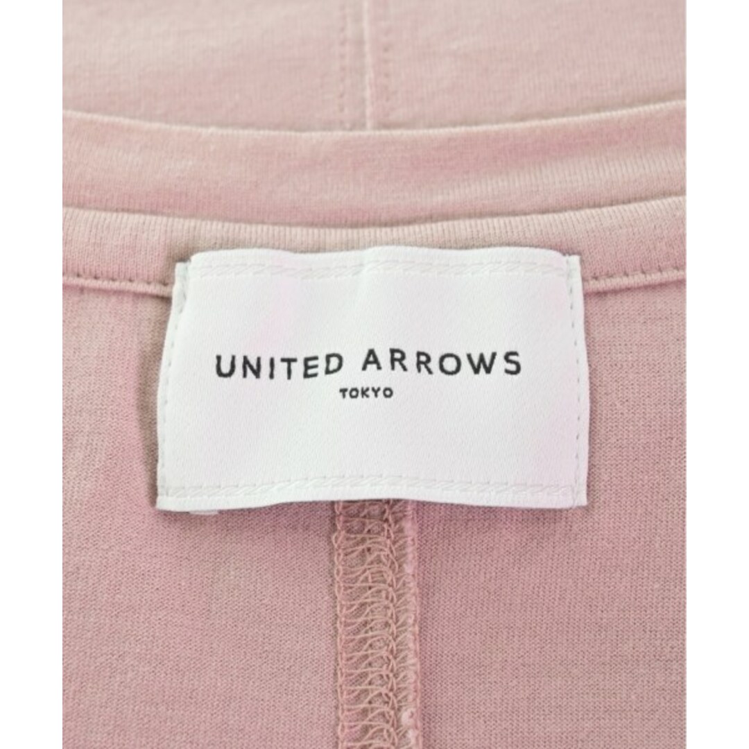 UNITED ARROWS(ユナイテッドアローズ)のUNITED ARROWS Tシャツ・カットソー -(M位) ピンク 【古着】【中古】 レディースのトップス(カットソー(半袖/袖なし))の商品写真