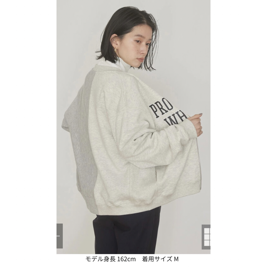 AMERICAN HOLIC ロゴ違い裏毛ZIPブルゾン 極美品