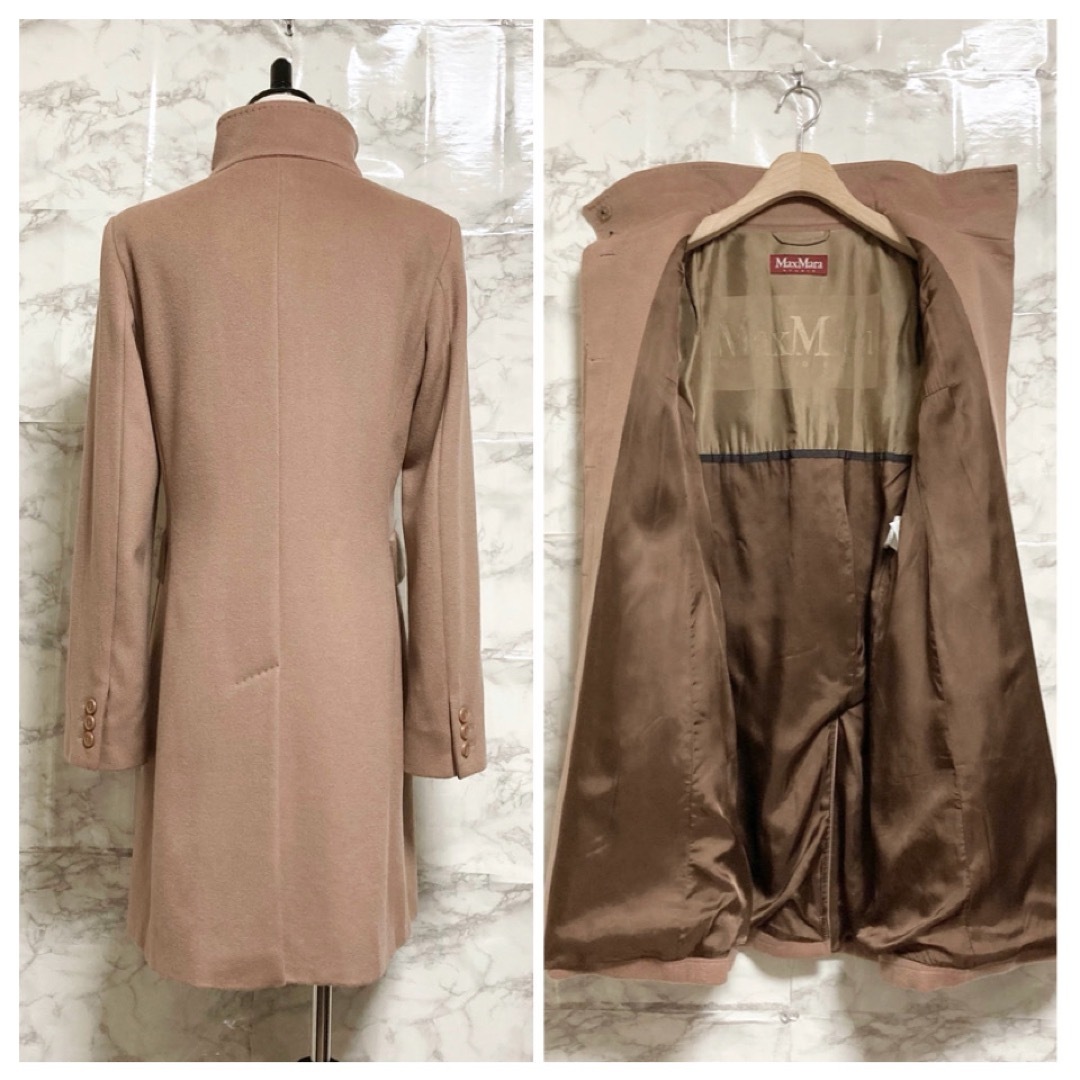 Max Mara - 【美品】Max Mara STUDIO「AGNESE」スタンドカラー Max Mara - 【美品】Max Mara STUDIO「AGNESE」スタンドカラー