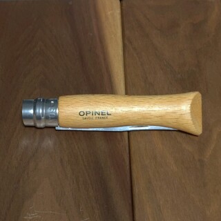 オピネル(OPINEL)の【中古】折りたたみナイフ　OPINEL #9(調理器具)