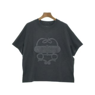 エルメス(Hermes)のHERMES エルメス Tシャツ・カットソー 34(XS位) グレー 【古着】【中古】(カットソー(半袖/袖なし))