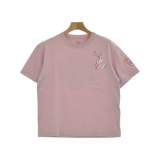 エルメス(Hermes)のHERMES エルメス Tシャツ・カットソー 34(XS位) ピンク 【古着】【中古】(カットソー(半袖/袖なし))