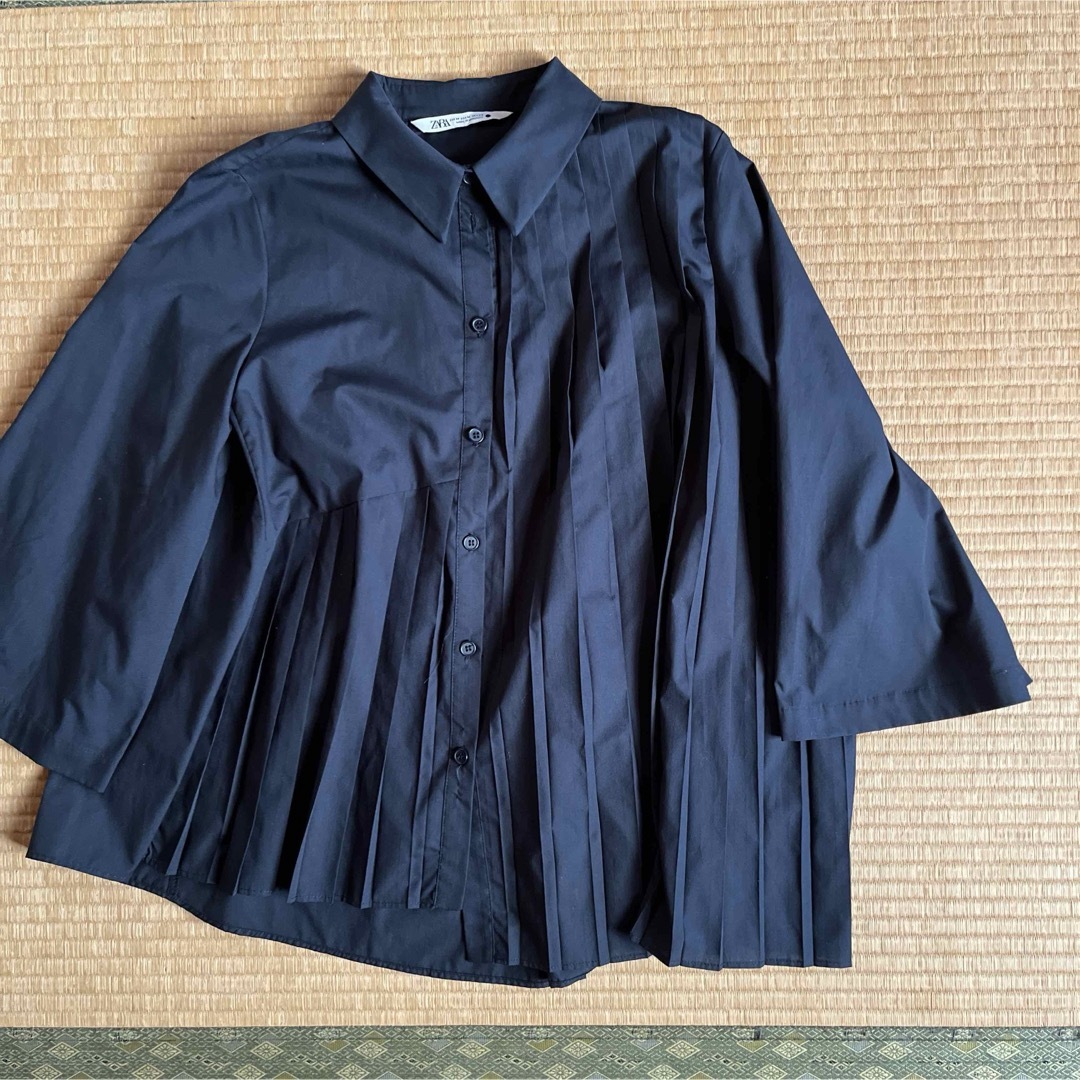 ZARA(ザラ)のZARA  サイズ:M  袖7部丈 レディースのトップス(シャツ/ブラウス(長袖/七分))の商品写真