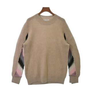 ジェイダブリューアンダーソン(J.W.ANDERSON)のJW Anderson ニット・セーター XS ベージュ 【古着】【中古】(ニット/セーター)