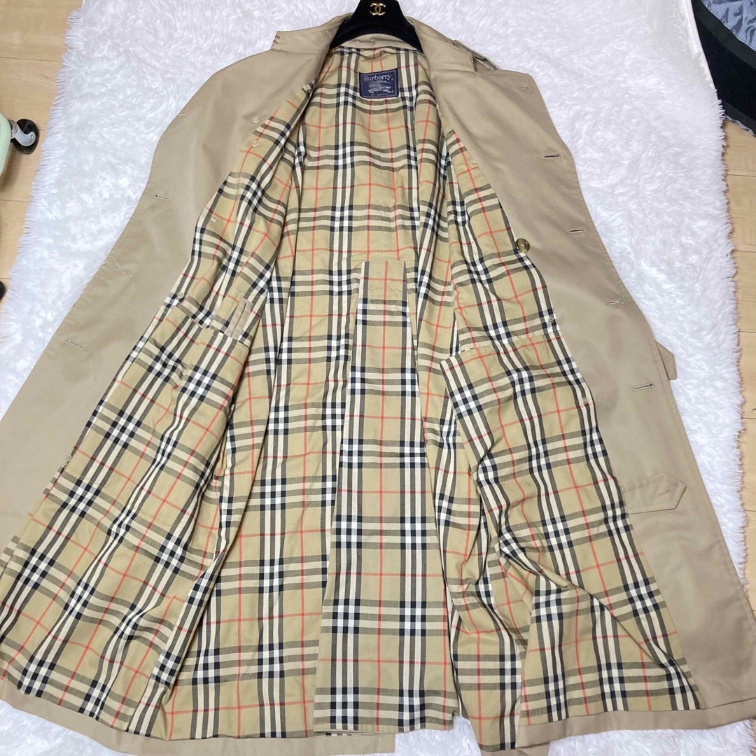 BURBERRY(バーバリー)の美品✨大きいサイズ✨ バーバリー トレンチコート ノバチェック　3XL メンズのジャケット/アウター(トレンチコート)の商品写真