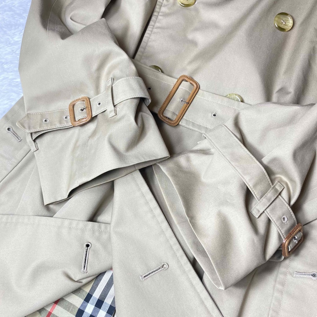 BURBERRY(バーバリー)の美品✨大きいサイズ✨ バーバリー トレンチコート ノバチェック　3XL メンズのジャケット/アウター(トレンチコート)の商品写真