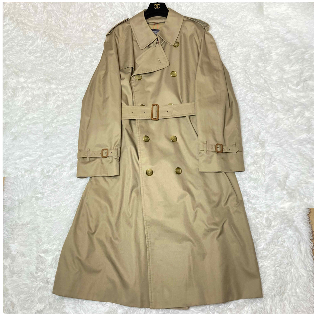 BURBERRY(バーバリー)の美品✨大きいサイズ✨ バーバリー トレンチコート ノバチェック　3XL メンズのジャケット/アウター(トレンチコート)の商品写真