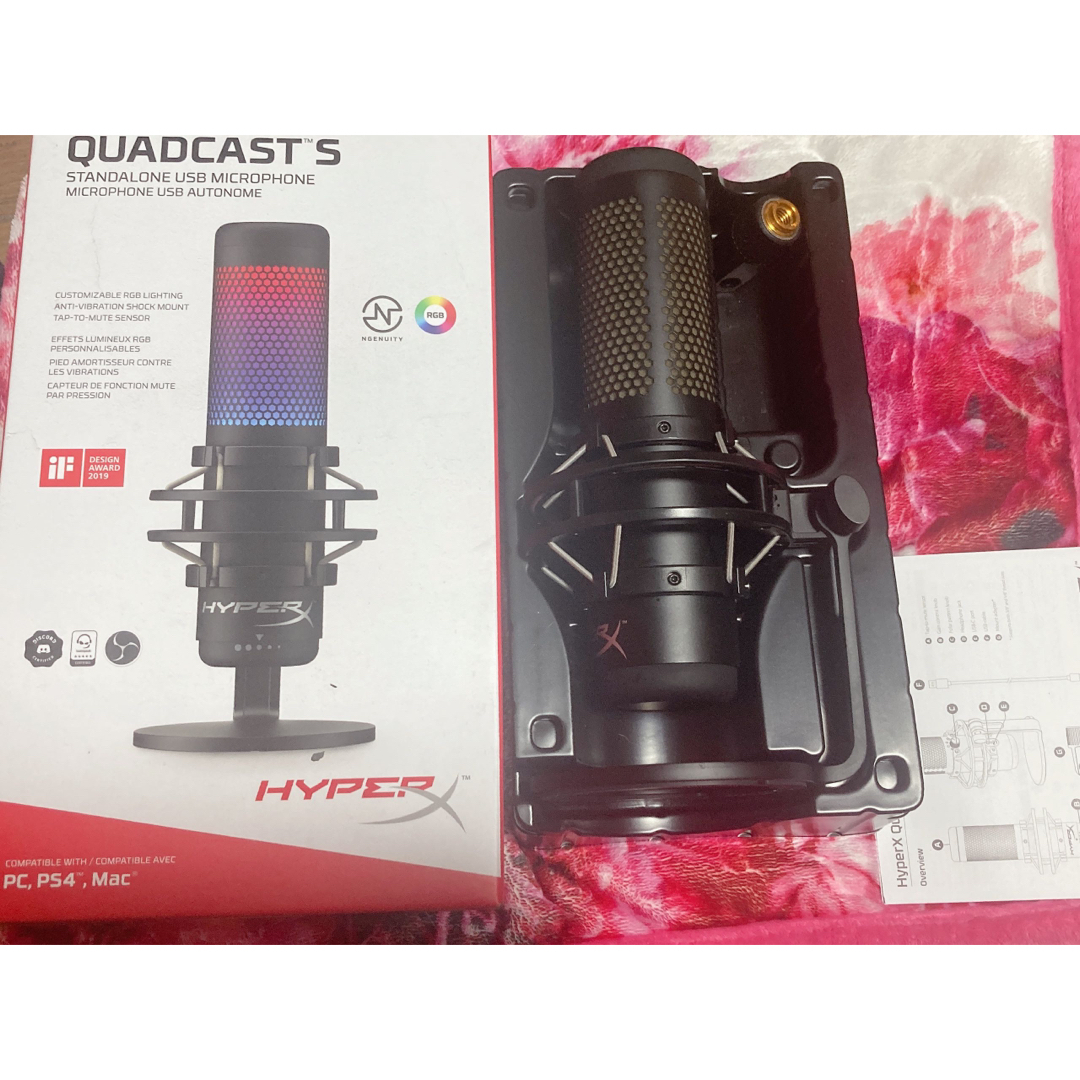 Kingston HyperX QuadCast S HMIQ1S-XX-RG…-