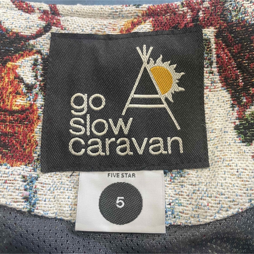 【超希少品】go slow caravan  ゴブラン　ブルゾン　猫　サイズ5