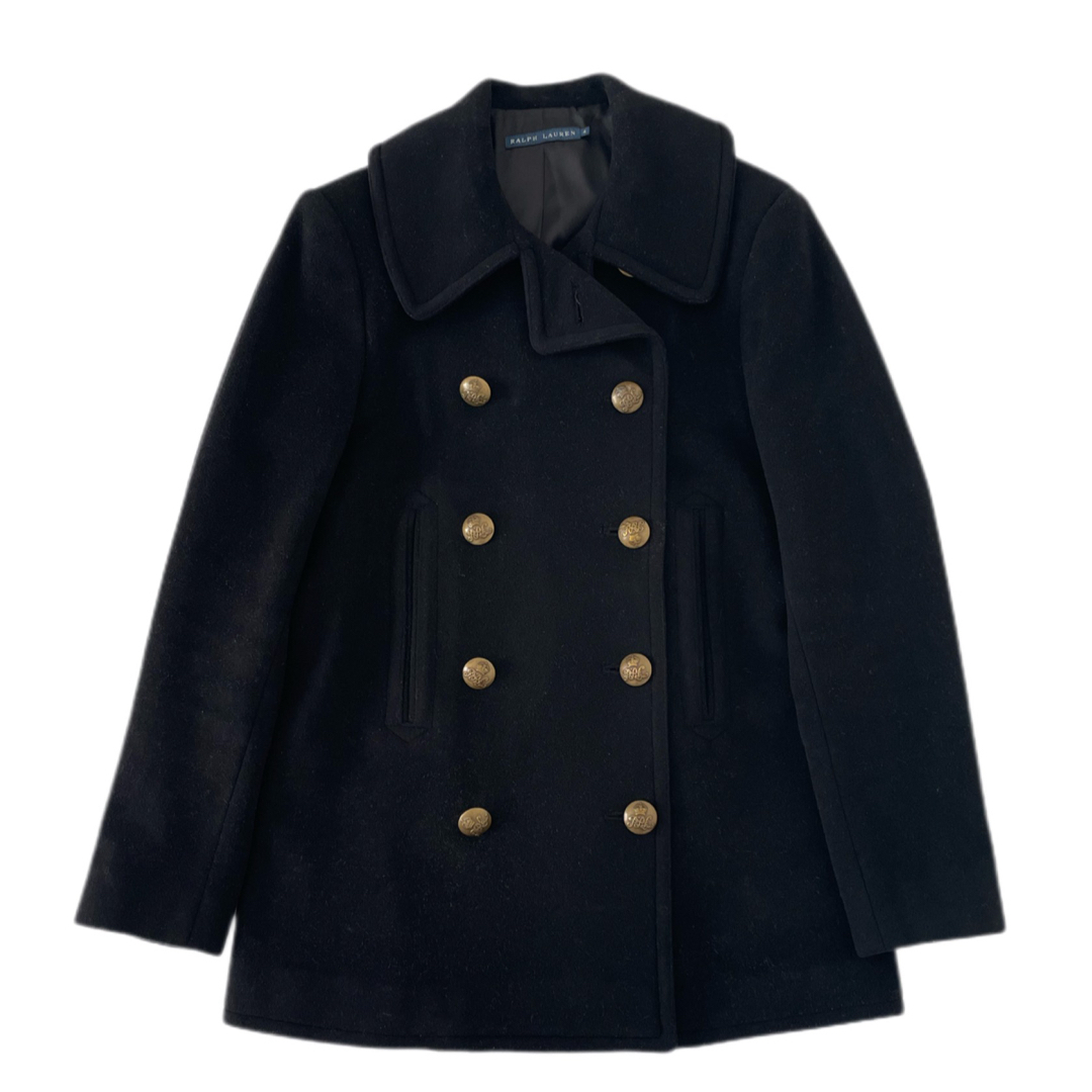 Ralph Lauren - Ralph Lauren ラルフローレン Pコートカシミヤ混 4