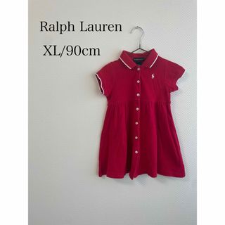 ラルフローレン(Ralph Lauren)のラルフローレン　海外製　ポロ　ワンピース　90cm(ワンピース)