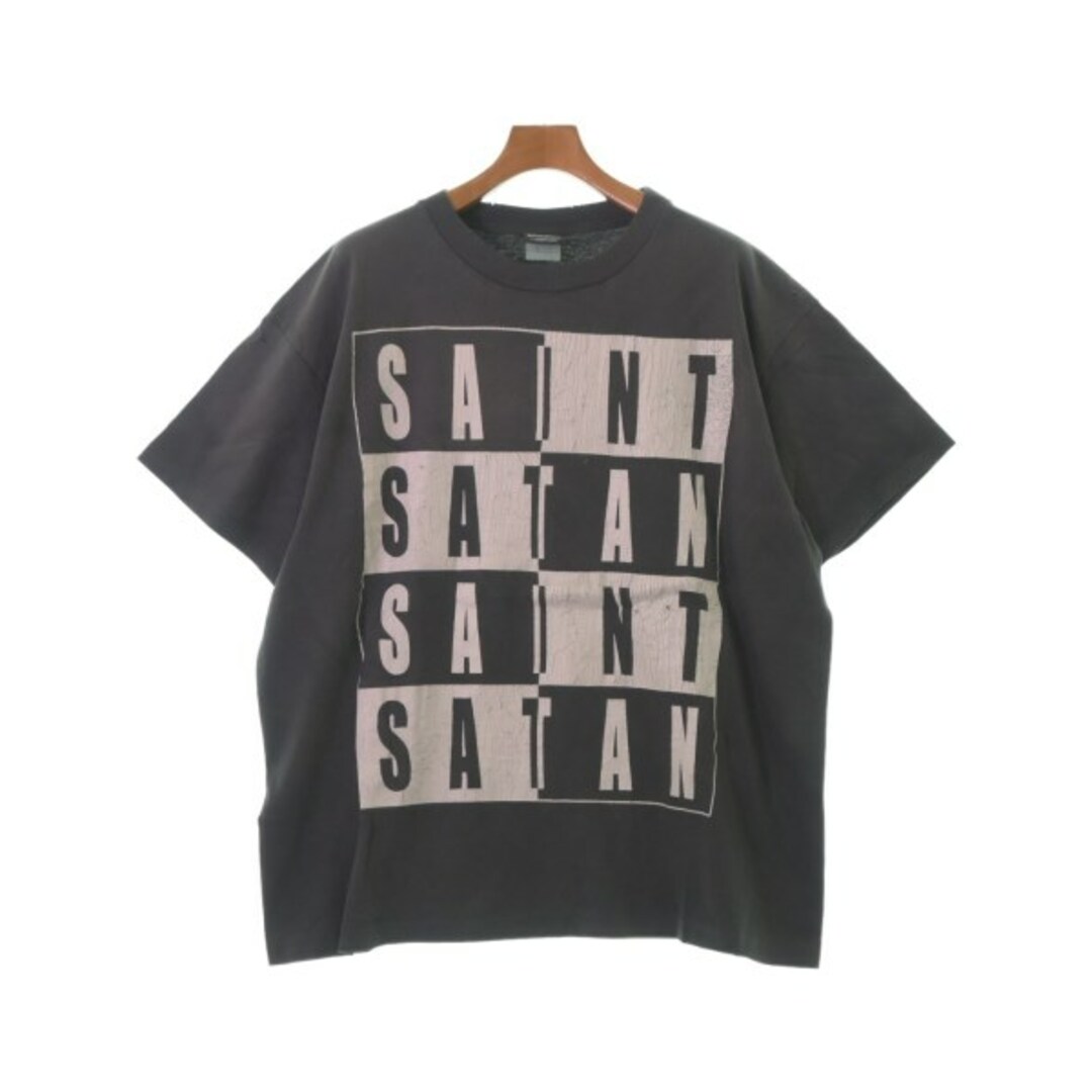 なし開閉SAINT MICHAEL セントマイケル Tシャツ・カットソー XL グレー