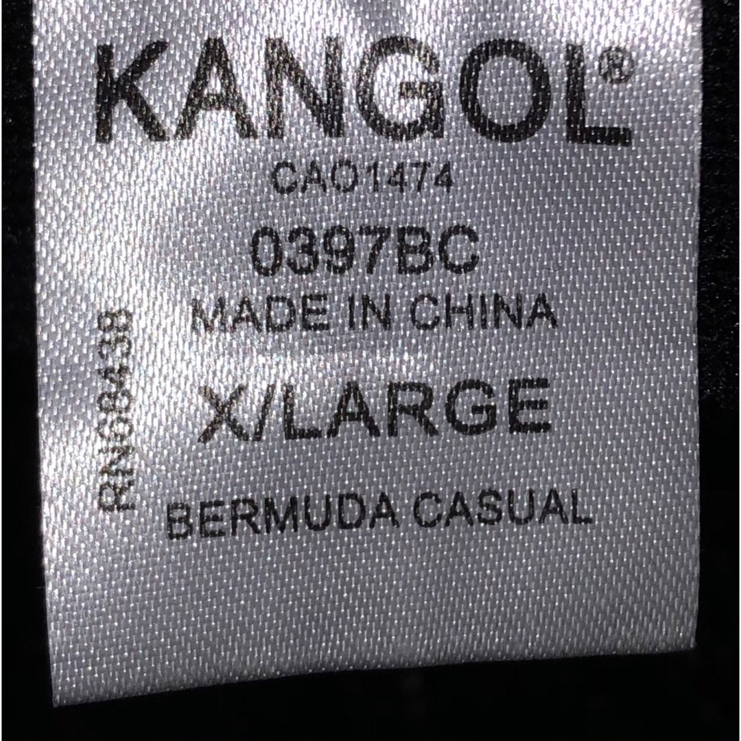 KANGOL(カンゴール)のXL 美品 KANGOL メトロハット バケットハット カンゴール 黒 ブラック メンズの帽子(ハット)の商品写真