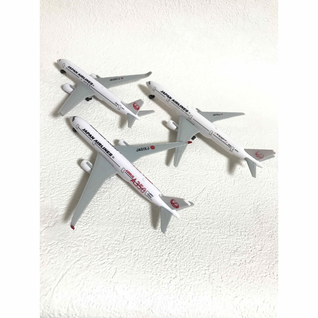 JAL ノベルティ おもちゃ 3点 - 航空機