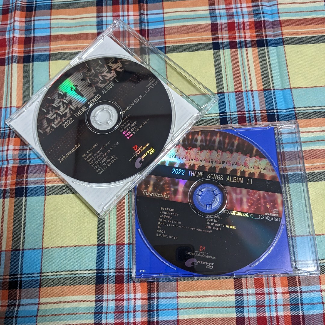 宝塚(タカラヅカ)のgoemon様　宝歌劇団　2022 theme songs album　Ⅰ  Ⅱ エンタメ/ホビーのCD(その他)の商品写真