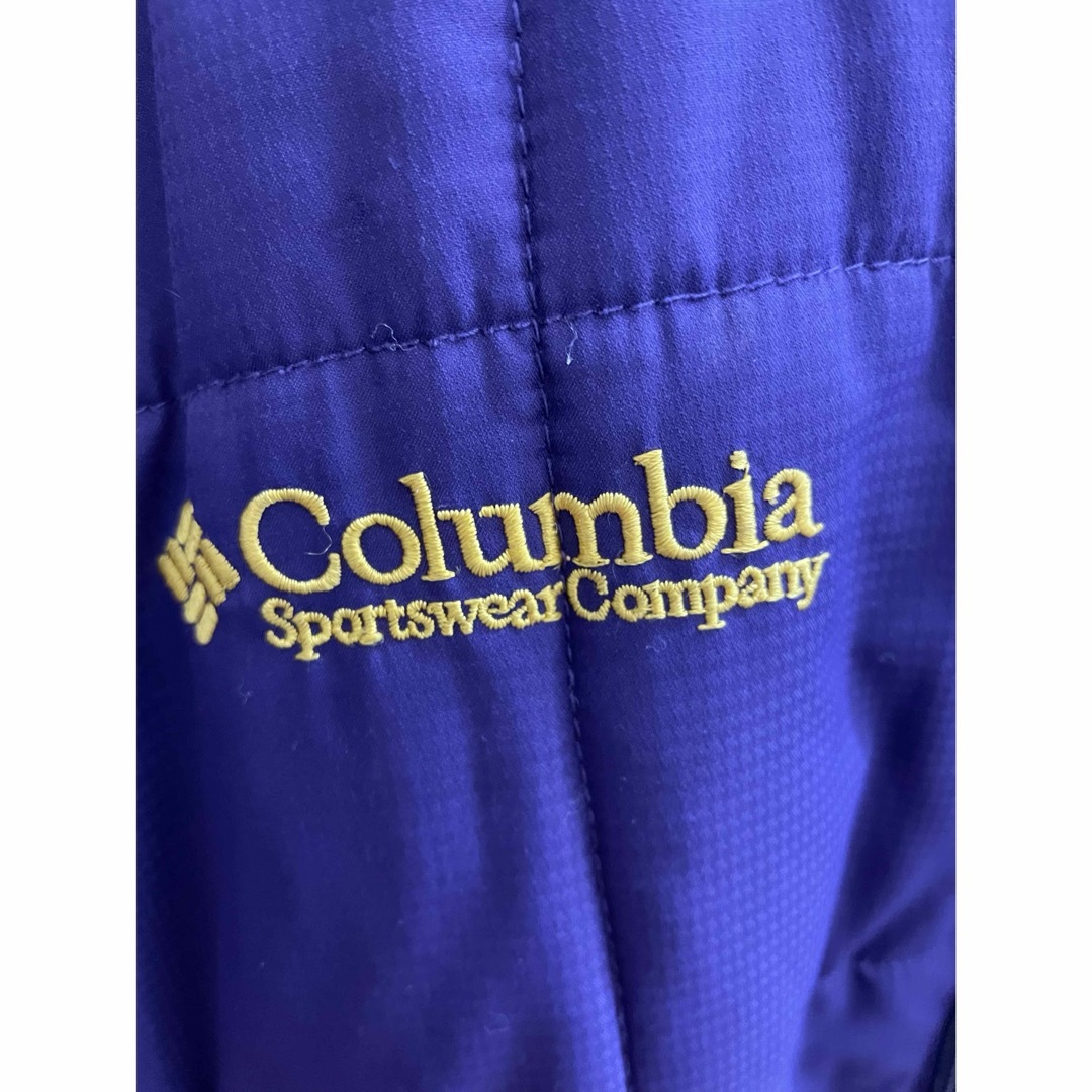 Columbia(コロンビア)のColumbia コロンビア 中綿 ダウンジャケット マウンテンパーカー紫　XL メンズのジャケット/アウター(マウンテンパーカー)の商品写真