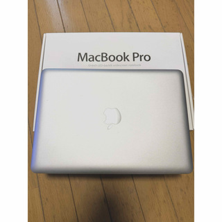 アップル(Apple)の【ジャンク】【SSD付】【箱あり】MacBook Pro2011 13インチ(ノートPC)