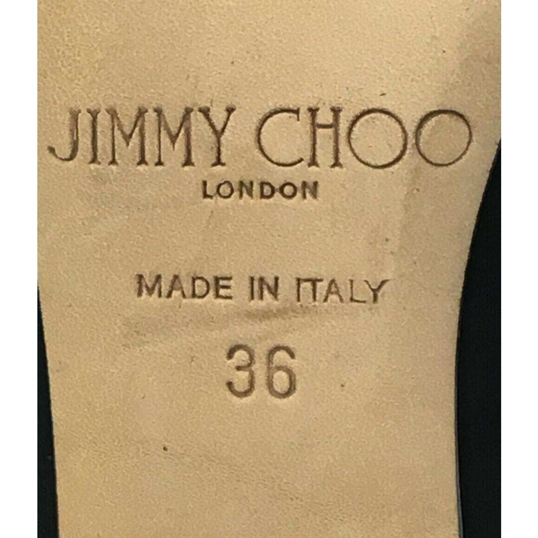 JIMMY CHOO(ジミーチュウ)のジミーチュウ JIMMY CHOO ブーティ ショートブーツ レディース 36 レディースの靴/シューズ(ブーツ)の商品写真