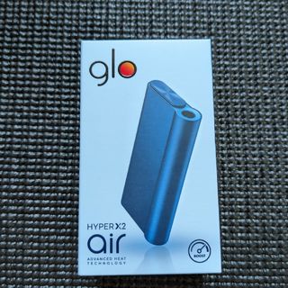 グロー(glo)の新品未開封品　glo HYPER X2 air スターターキット(タバコグッズ)