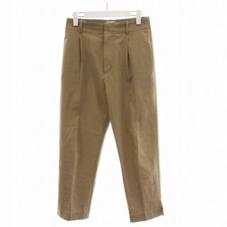 スピックアンドスパン(Spick & Span)のSpick&Span 21SS リネンライクテーパードパンツ 38 M ベージュ(その他)