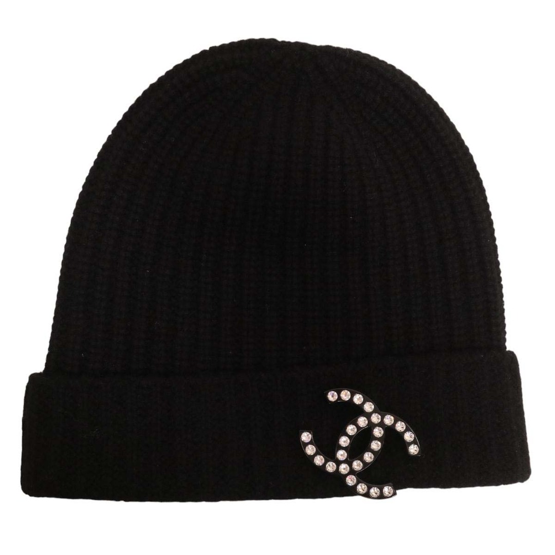 Chanel ????カシミヤニット帽