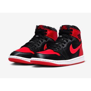 ナイキ(NIKE)のNike  Jordan1 Retro High OG Satin Bred(スニーカー)