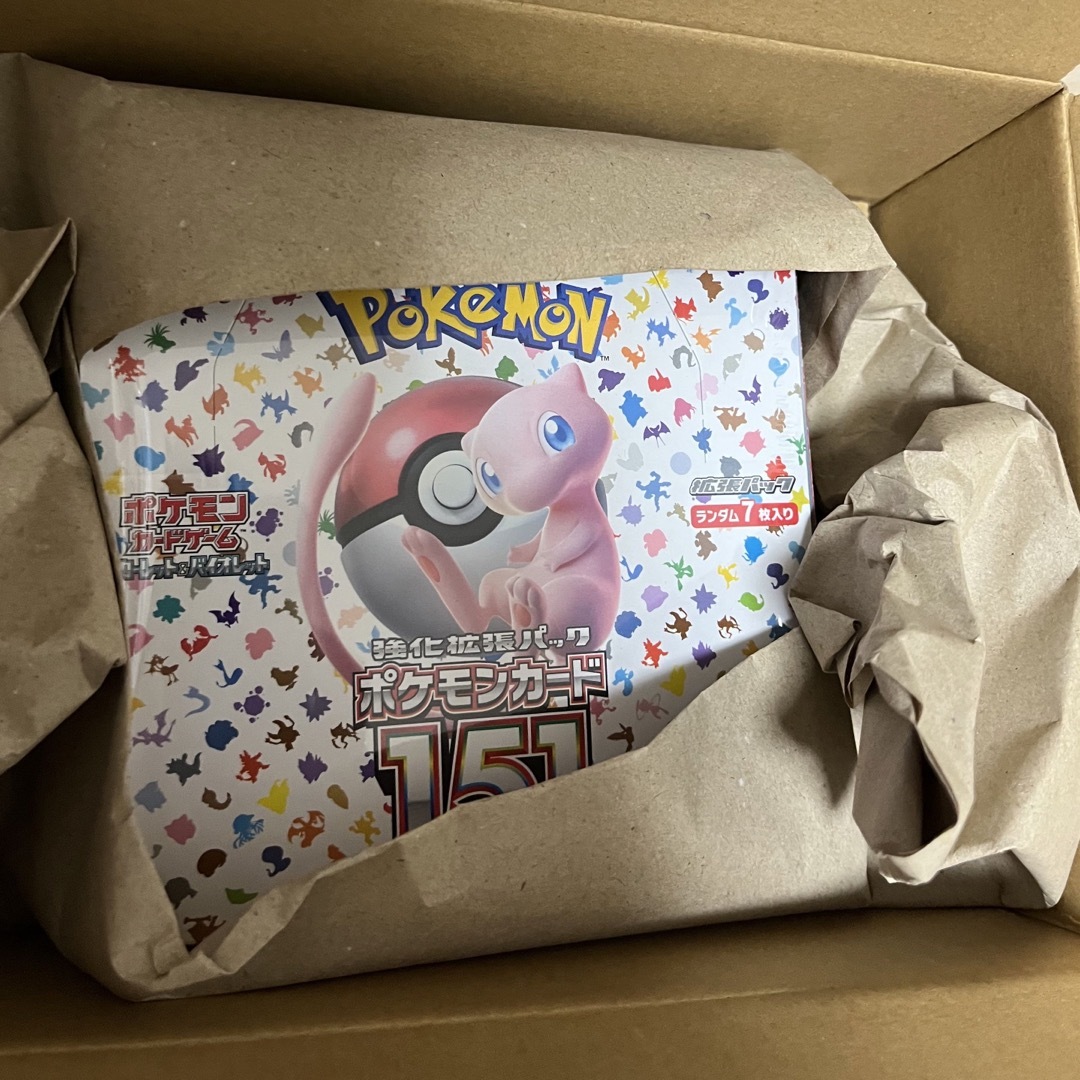 ポケモンカードゲーム 151 1BOX  未開封 シュリンク付き