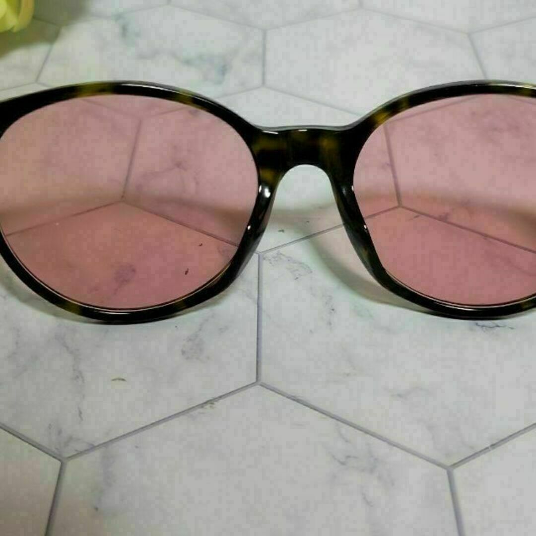 GUCCI ゴールド×ブラウン系 ロゴ入り お洒落 サングラス メガネ
