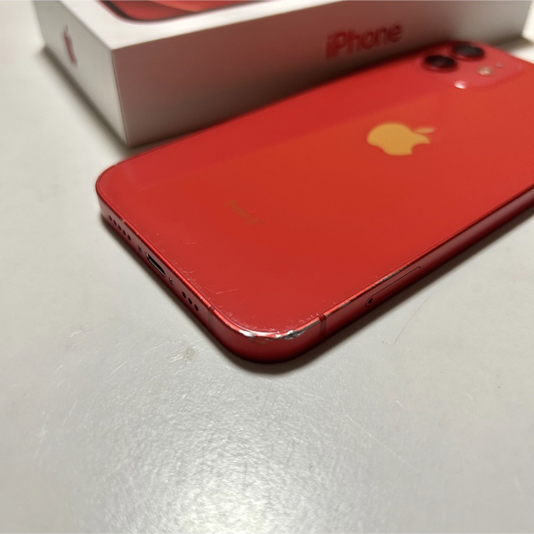 【新品 未使用】iPhone12 本体64GB レッド