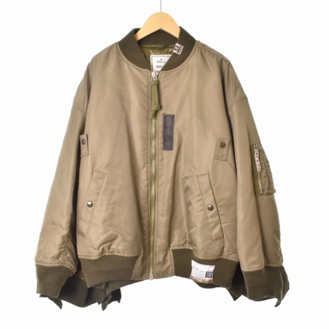 48cm着丈ミハラヤスヒロ 22AW MMY Quilintingcombined MA-1