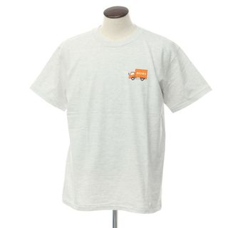 ビームス(BEAMS)の【中古】【未使用】ビームス BEAMS 2023年秋冬 コットン 半袖 クルーネック Ｔシャツ アッシュグレー【サイズL】【メンズ】(Tシャツ/カットソー(半袖/袖なし))