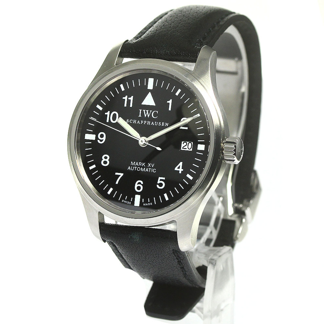 IWC SCHAFFHAUSEN IW325301 パイロットウォッチ マークXV デイト 自動巻き メンズ 良品 _773210