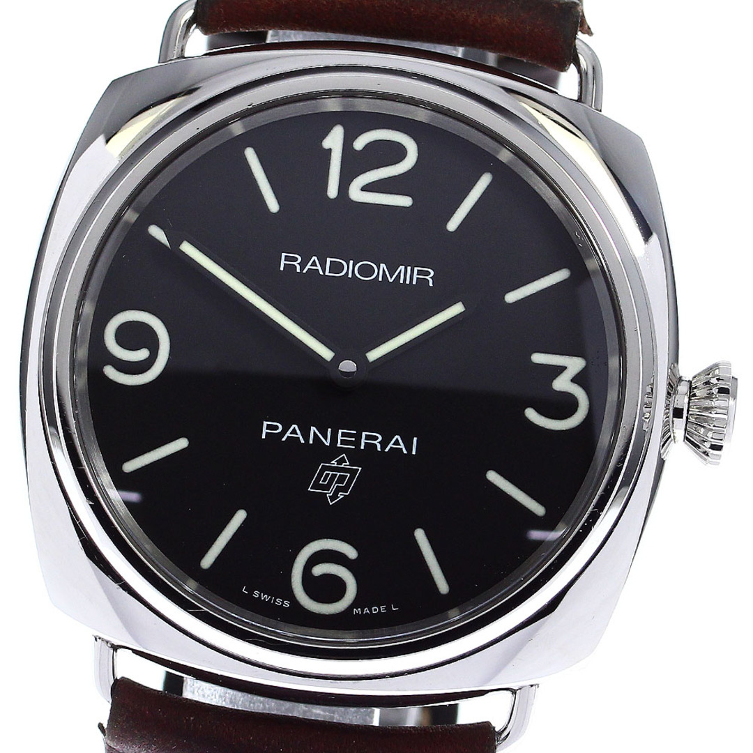 商品の状態ガラスパネライ PANERAI PAM00753 ラジオミール 3デイス アッチャイオ 手巻き メンズ _774533