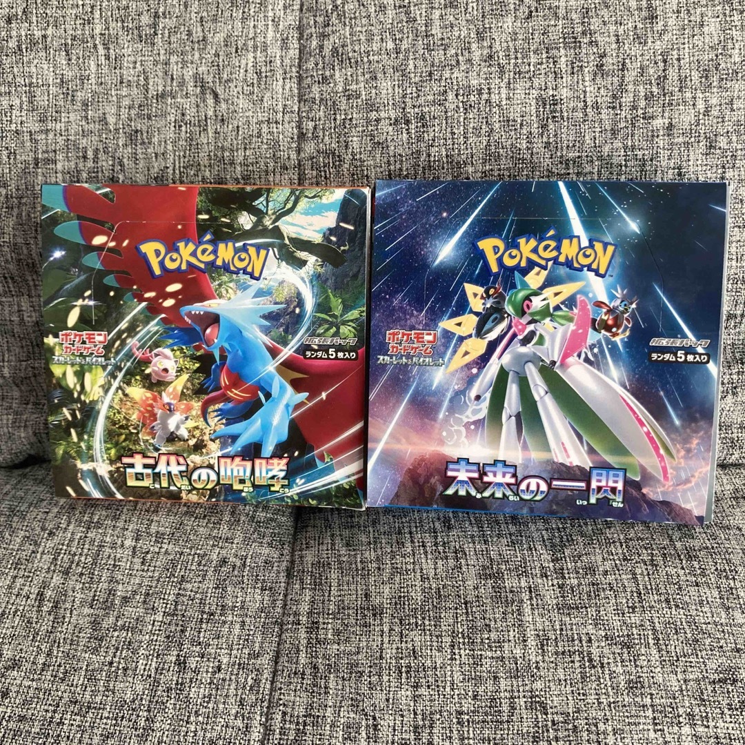 ポケモンカード　未来の一閃　古代の咆哮　各2BOX シュリンク付き