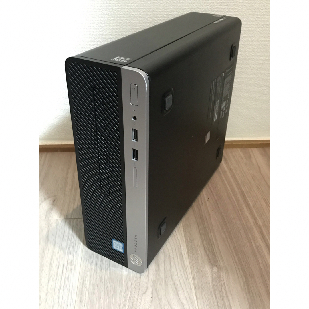 電源コード外観HP 400G5デスクトップパソコン/i5-8500