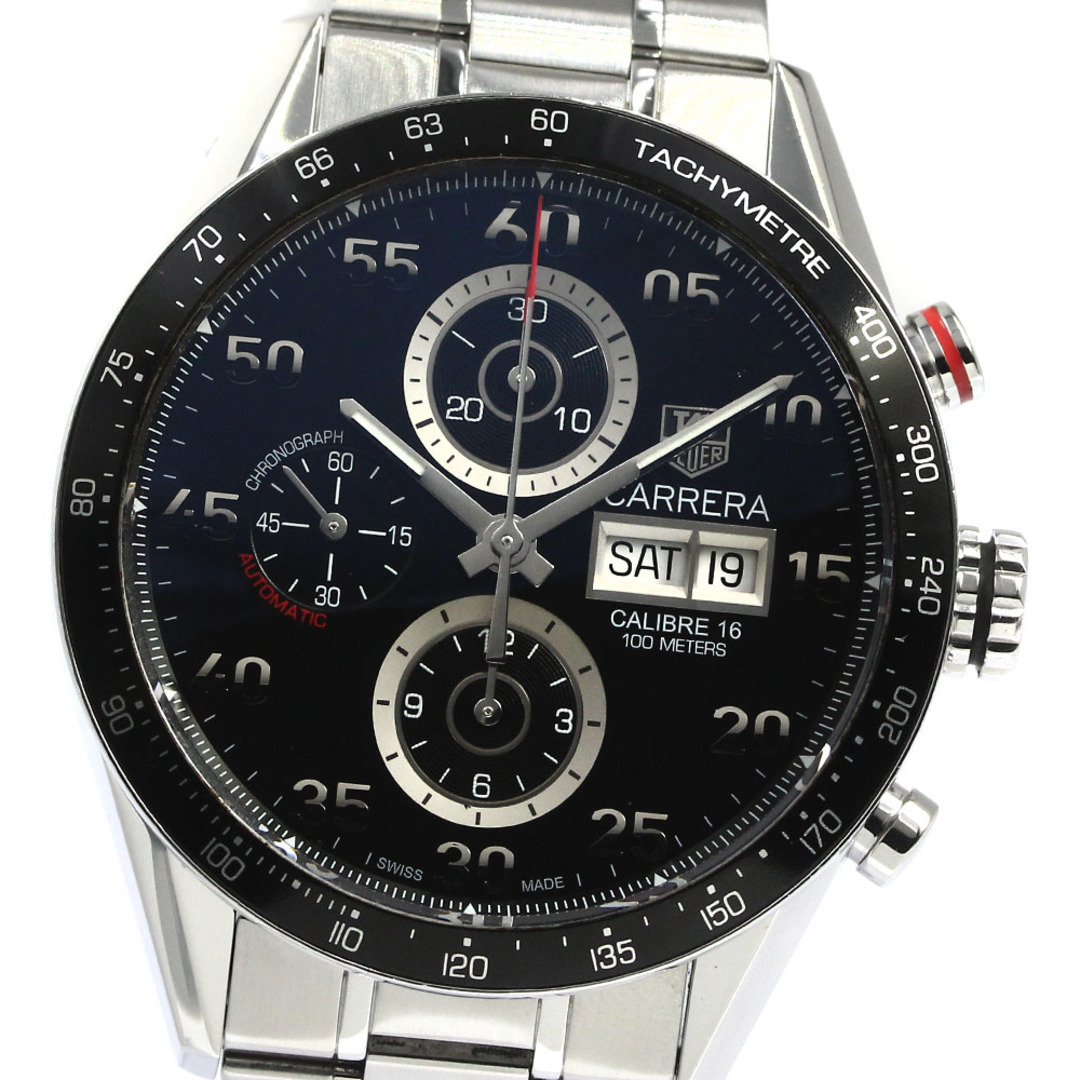 タグホイヤー TAG HEUER CV2A10.BA0796 カレラ クロノグラフ デイデイト 自動巻き メンズ 良品 _775635