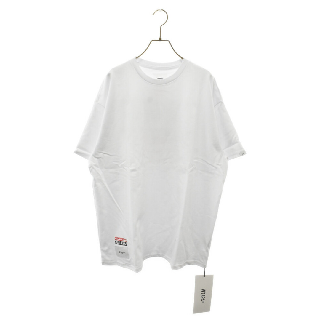 W)taps(ダブルタップス)のWTAPS ダブルタップス 22AW POWER-T / SS パワーバックロゴプリント 半袖Tシャツ ホワイト 22217OND-CSM01 メンズのトップス(Tシャツ/カットソー(半袖/袖なし))の商品写真