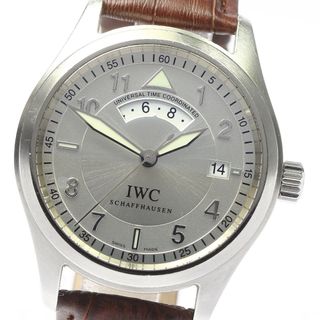 インターナショナルウォッチカンパニー(IWC)のIWC SCHAFFHAUSEN IW325107 スピットファイア UTC デイト 自動巻き メンズ _779323(腕時計(アナログ))