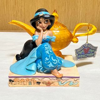 ディズニー(Disney)の【ディズニートラディション】☆ジャスミン＆ジーニーランプ アラジン ジムショア(置物)